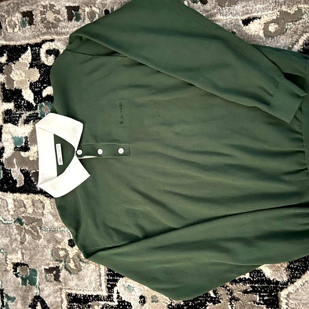 Zara polo long sleeve
